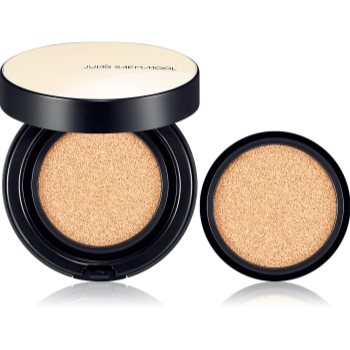 JUNG SAEM MOOL Essential Skin Nuder Cushion fond de ten hidratant, în burete + refill - imagine 2